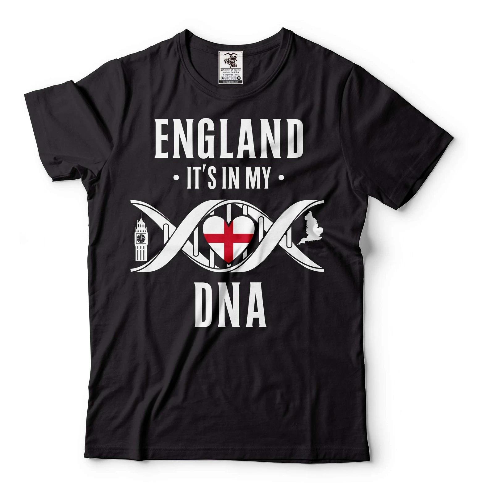 England Shirt England National Patriotic Shirt England DNA Shirt England Shirt M