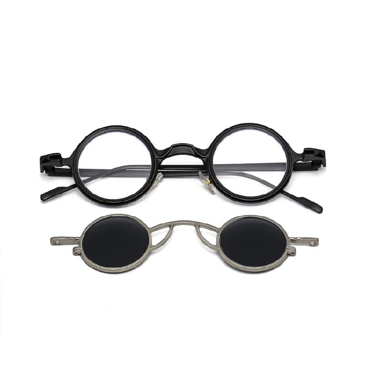 Durability Round Metal Sunglasses with Scratch Resistant Lenses Baby Sunglasses Accessories for Day Wear
