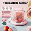 Coffee Mug Warmer Cup Heater 3 Gear Temperatures Setting USB Constant Cup Warmer Heating Coasters Plate Pad for Tea Water Milk