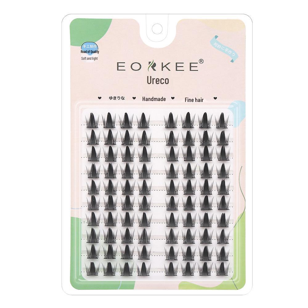 

Ureco Bold & Vivid Naughty Elf False Eyelashes - European & American Style Dense Lashes for Photogenic Looks