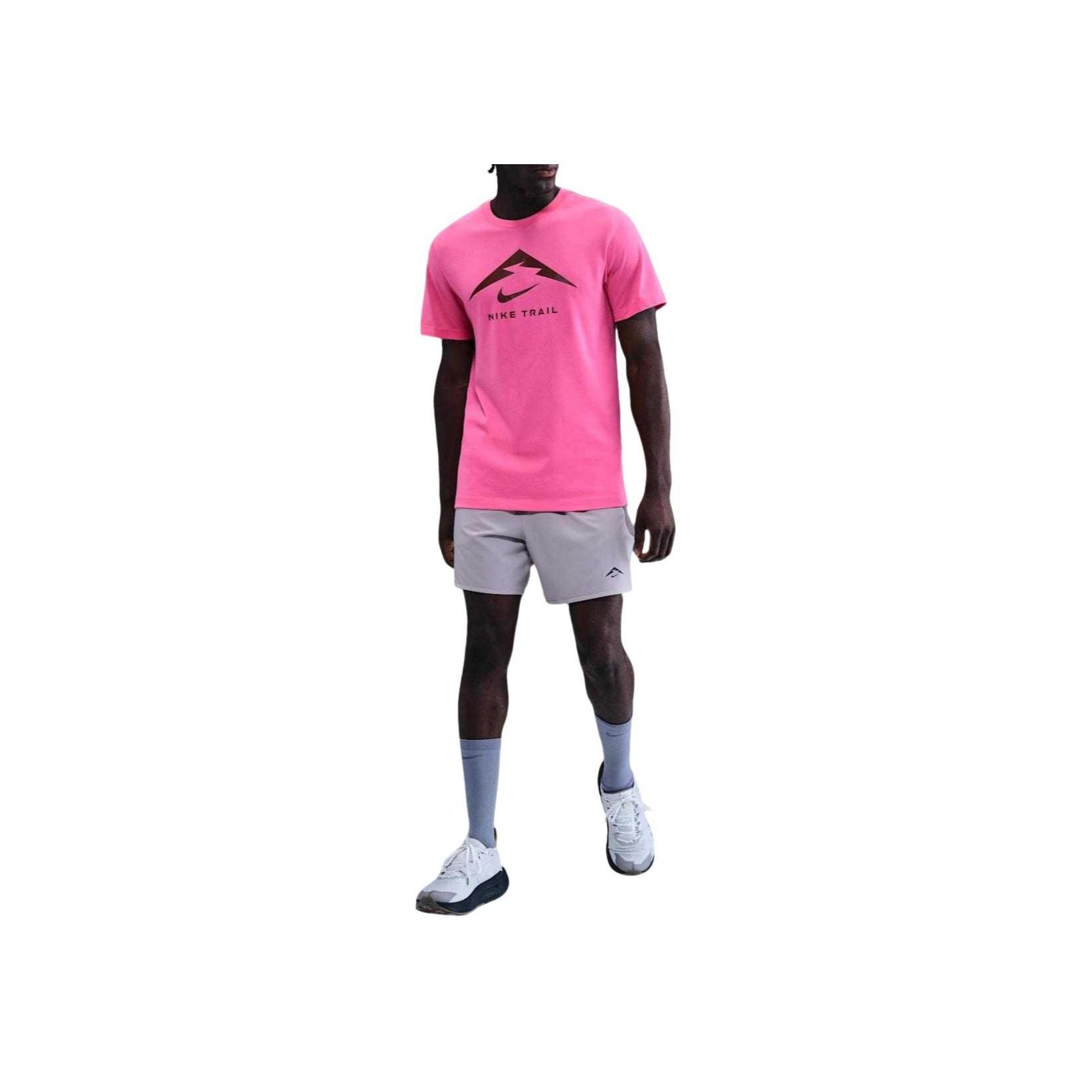 Nike Dri-Fit Trail Skin-Friendly Versatile Running T-Shirt Men tops FQ3914-684 S