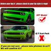 Yellow Front Splitter Bumper Lip Protector Set Fits Dodge Challenger SRT Hellcat