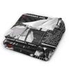 Yoru Chainsaw Man Japanese Manga Blankets Soft Pattern Plush Throw Blanket For Girls Boys Outdoor Flannel Bedspread Bed Cover