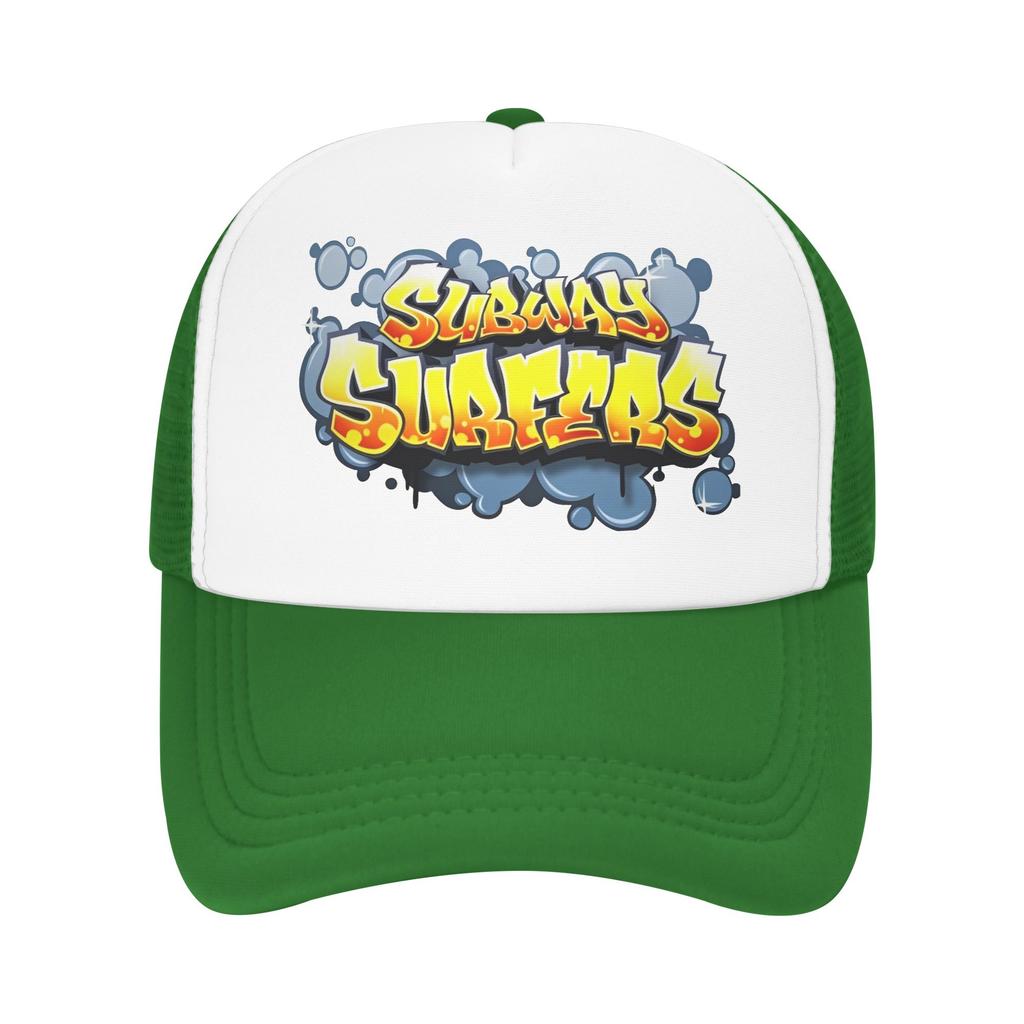 Summer Mesh Sun Hats Subway Surfers Video Game Summer Baseball Cap Street Style Hip Hop Hats Unisex WoUnisex Wholesale Baseball Caps