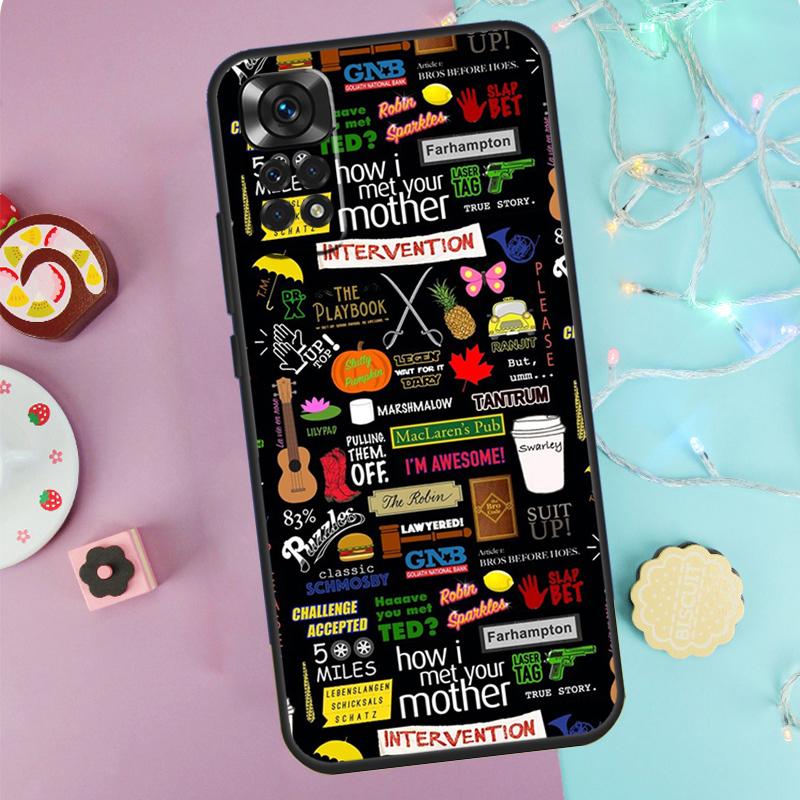 

How I Met Your Mother Himym Phone Case For Xiaomi Redmi 10 10C 12C 9C 9T Note 11 Pro 11S 10 Pro 10S 12 8 9 Pro 9S Funda Redmi Note 8 Pro