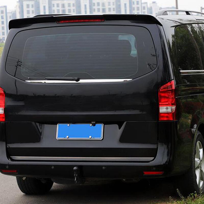 For Benz Vito W447 2016 2017 2018 Car Rear Window Pillar Post Cover Decoration Glass Exterior Accessories