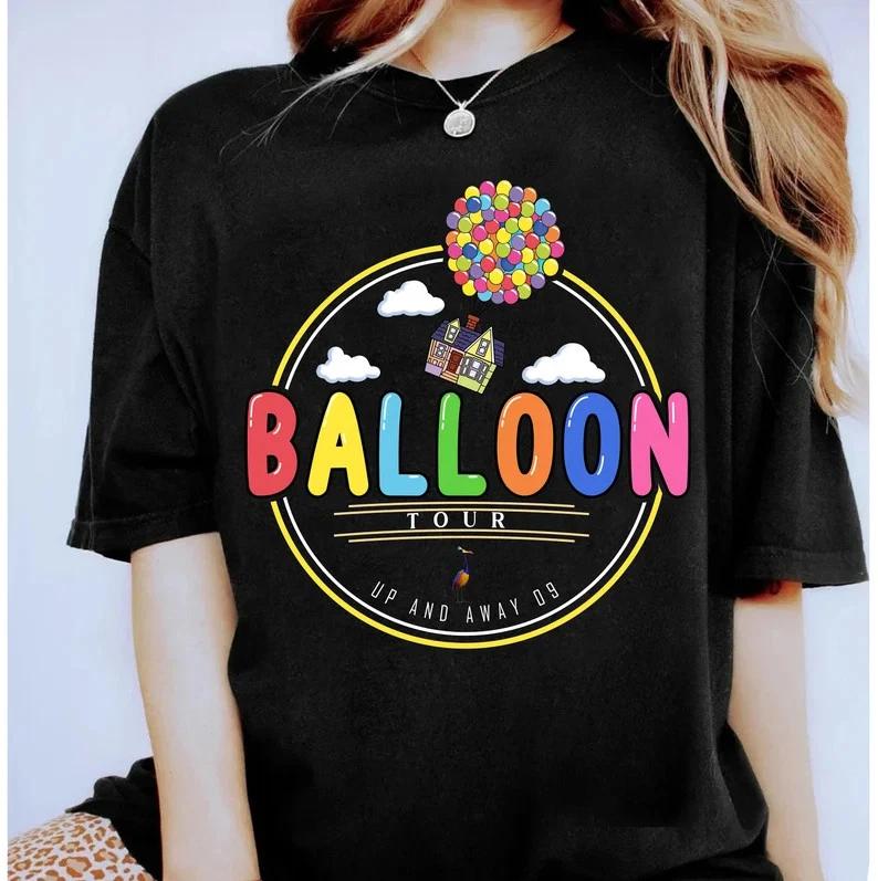 Pixar Up Movie Kevin Balloon Tour Paradise Falls TShirt S