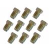 10/20Pcs Car Brake Line Fittings For 3/16"Copper Brake Pipe Brake Line Fitting Kit Tube Inverted Flares Metric End Union Nuts