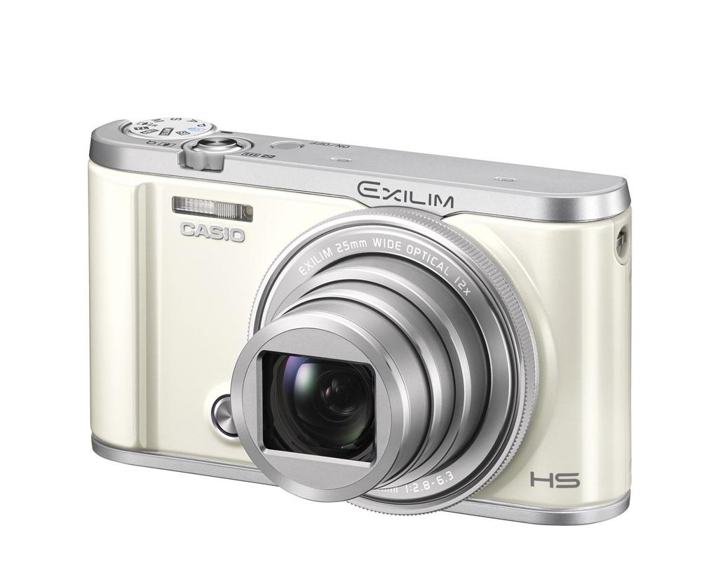 CASIO Digital Camera EXILIM Easy selfie and group shots with automatic transfer to smartphone EX-ZR3200WE