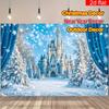 1 pièce Décoration Paysage d'Hiver Arrière-plan d'Hiver Décorations Pour Studio Photo Cabine Photo Fête de Noël