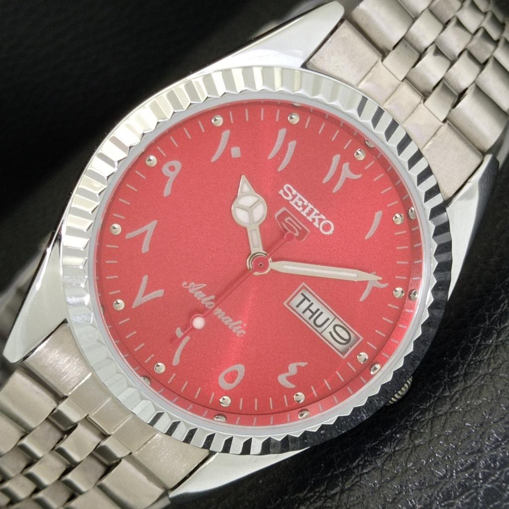 

ОТРЕМОНТИРОВАННЫЕ ВИНТАЖНЫЕ МУЖСКИЕ АРАБСКИЕ ЧАСЫ SEIKO 5 AUTOMATIC 6309A JAPAN a441473-5 Sk-a441473