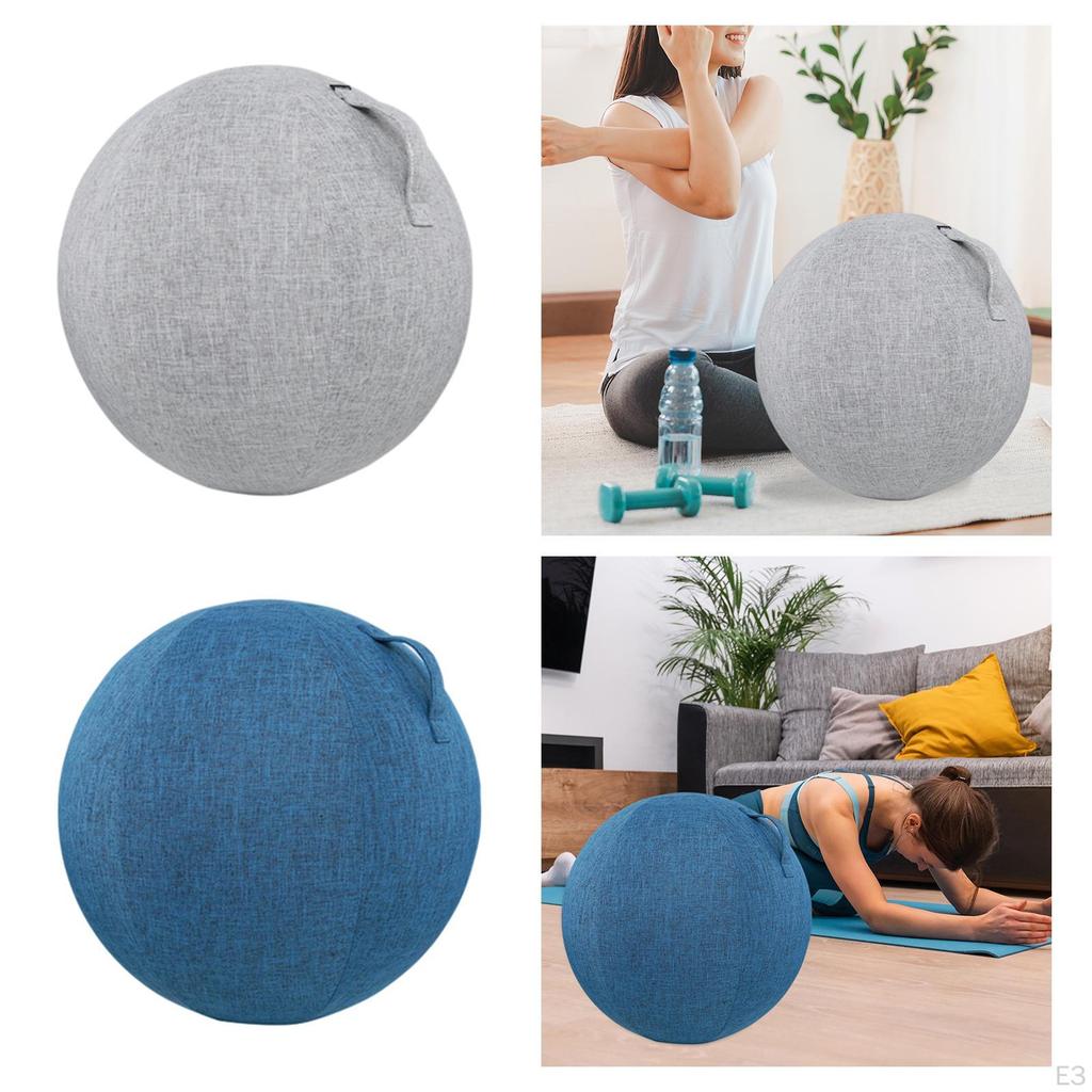 Balance Ball Cover for Pilates And Yoga, 55cm Sitting Protector Home Office