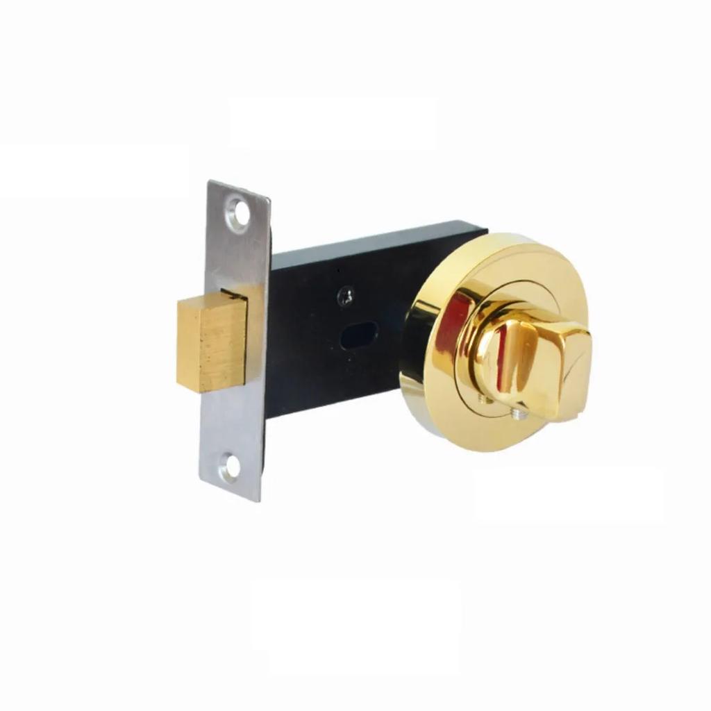 Bathroom Zinc Alloy Single-side Door Lock Living Room Secret Door Invisible Locks Indoor Anti-theft Security Lock Home Hardware