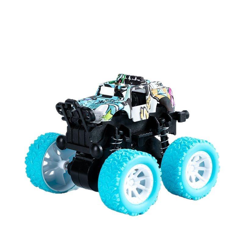 Popular Kids' 4WD Inertia Stunt Car - Drift & Rollover Capabilities