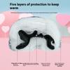 Children's Ski Gloves Winter Waterproof and Warm Fleece Thickened Girls Play Snow Men's and Women's Five-finger Gloves Students Thickened