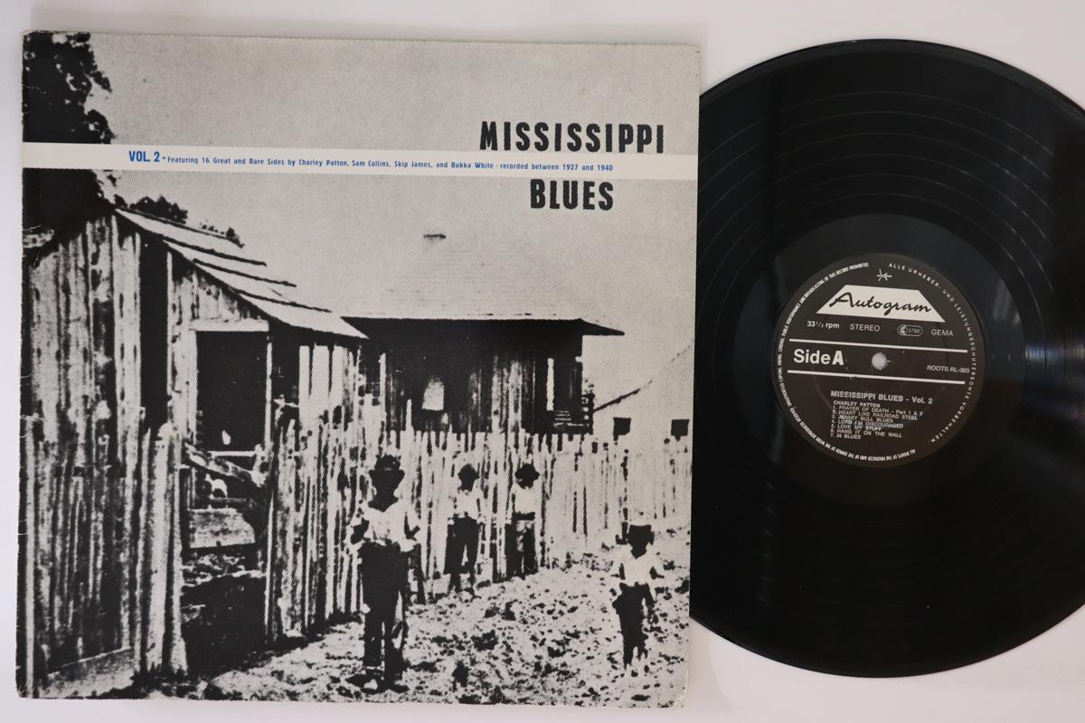 

LP Record VARIOUS Mississippi Blues Vol. 2 ROOTSRL303 AUTOGRAM Germany Blues Used