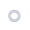 Yigu High-Temperature Wear-Resistant White Nylon Flat Washer, Sizes M2-M24