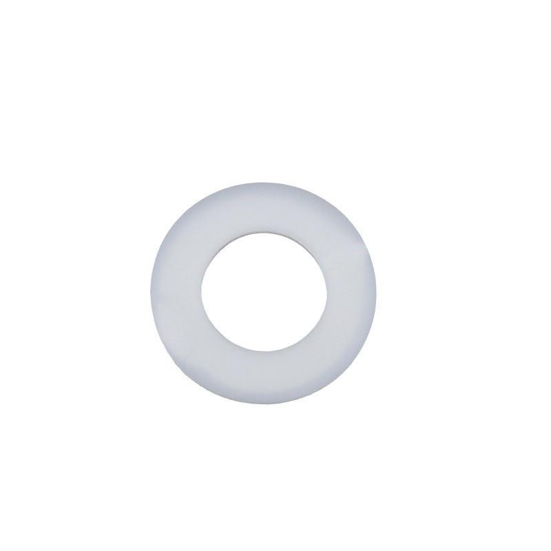 Yigu High-Temperature Wear-Resistant White Nylon Flat Washer, Sizes M2-M24