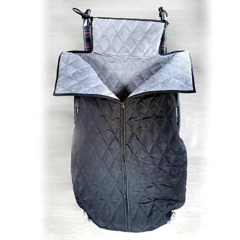 Зимнее ветрозащитное флисовое одеяло для пожилых людей в инвалидной коляске Default