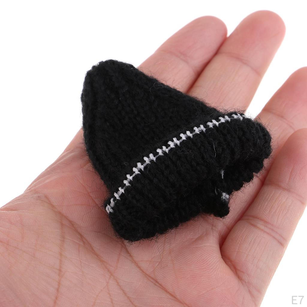 1/6 Hand Knitted Wool Hat Doll Dress