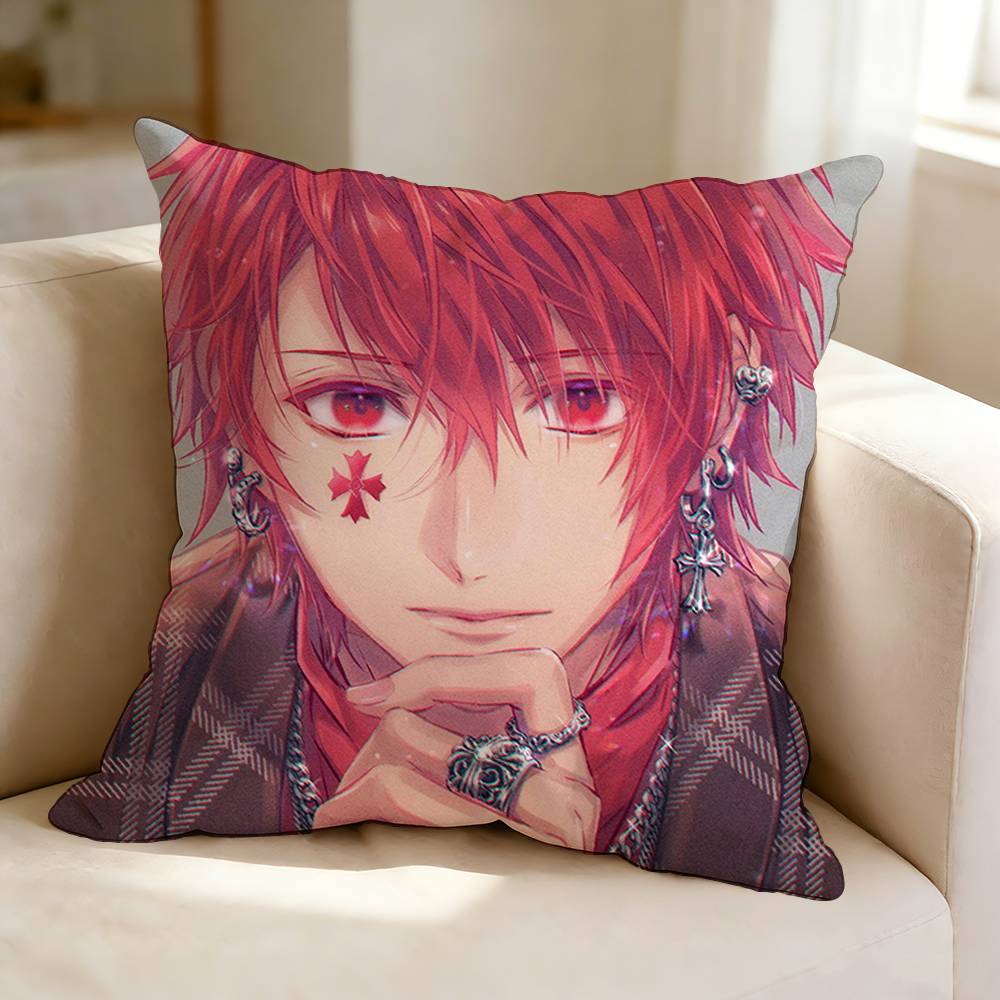 Game UUta no PPrincesama OOtoya Pillow Case Square DoubleSided Sofa Cushion Cover Bedroom Bedside Pillow