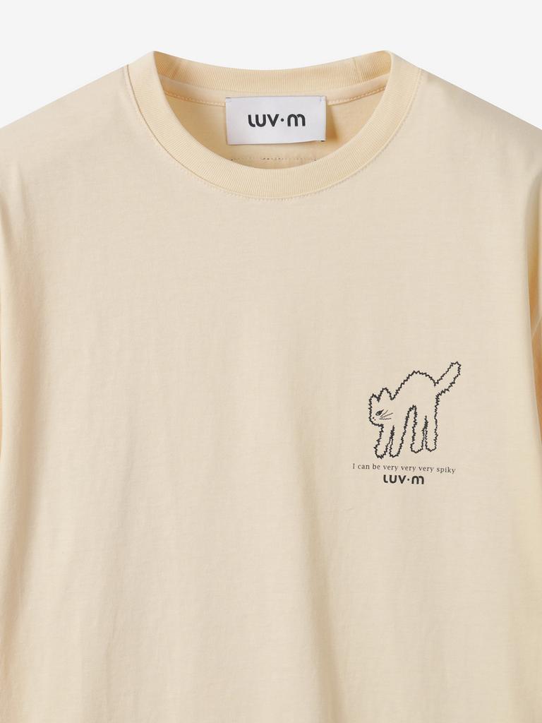 LUVM Unisex Basic Mitchi T-Shirt_Yellow
