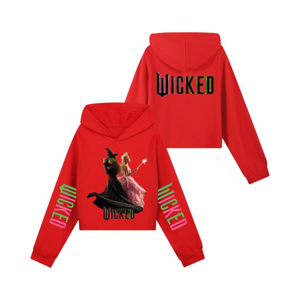 Children's Long-sleeved Loose Pullover Letter-printed Hooded Sweatshirt