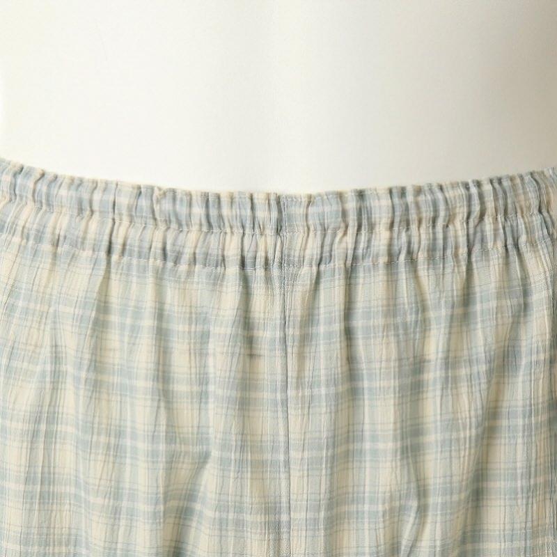 VenuS 25SS Mid SeaSon 100  Cotton Check Men S Pajama Vpa4500m