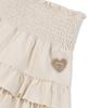Canvas Betty Boop Frill Mini Tutu Skirt_Beige