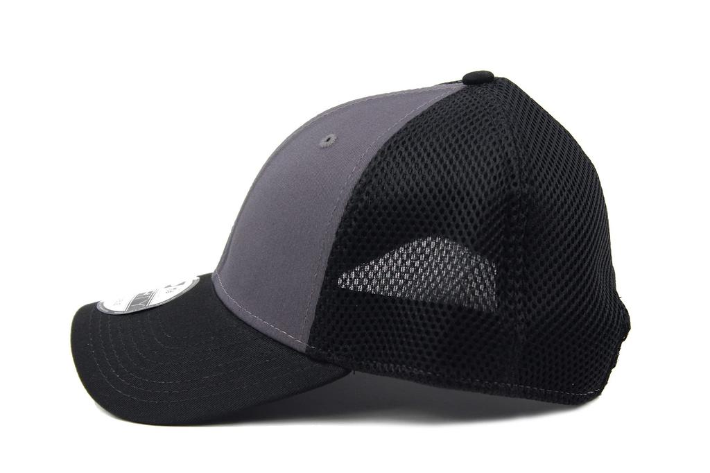 New Era 9FORTY Mesh Snapback Cap (Charcoal/Black)