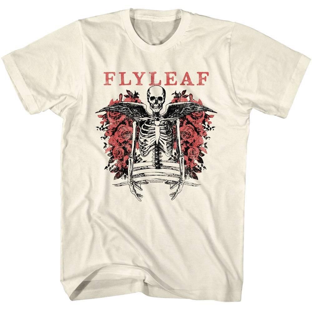 Flyleaf Angel Skeleton Men's T Shirt
