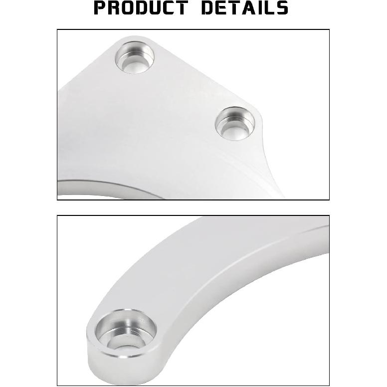 BBC Alternator Bracket Adjustable LWP Low Mount Replacement for Big Block Chevy Long Kit 551496