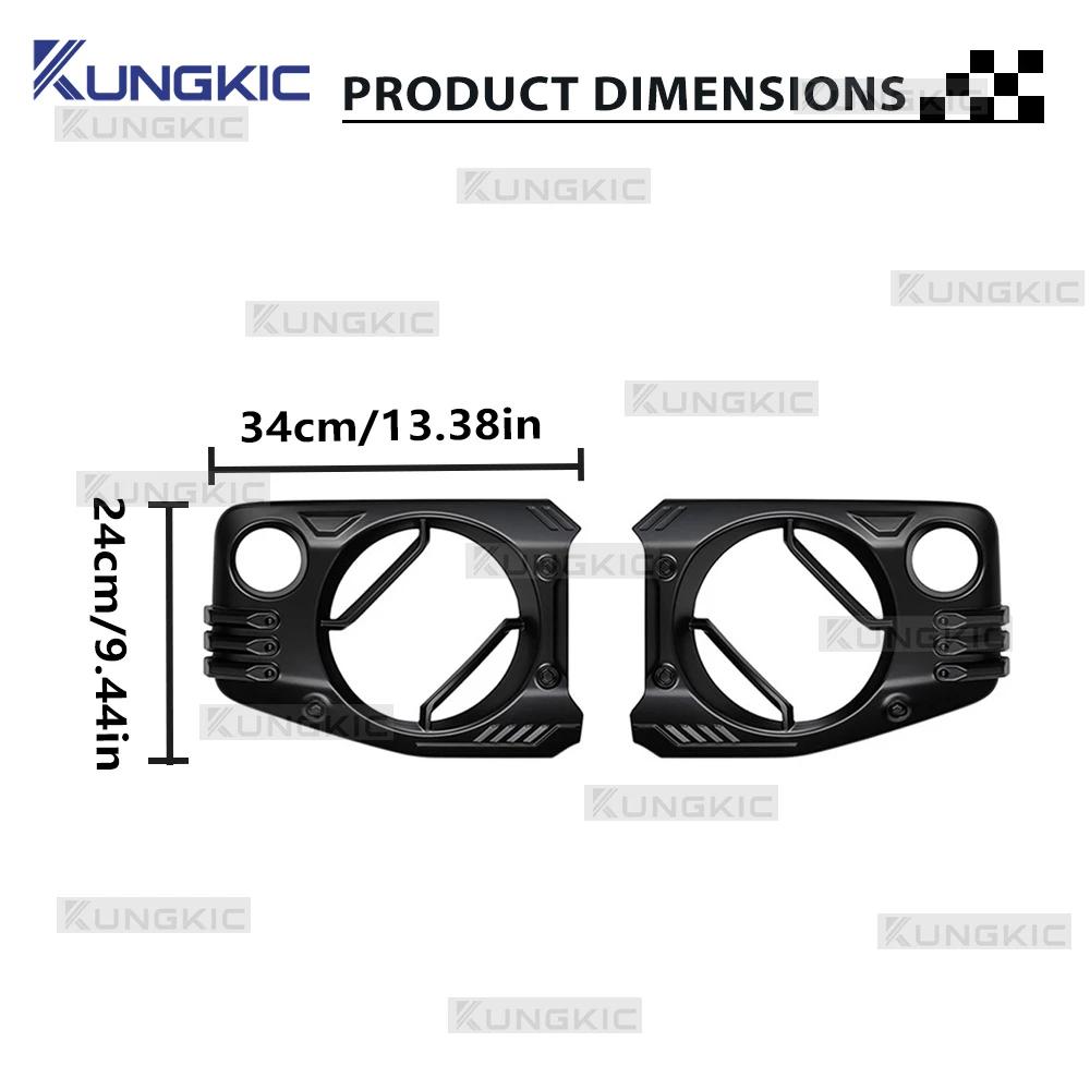 ABS Headlight Frame Trim for Suzuki Jimny 2019-2026 3/5 Door Exterior Accessories