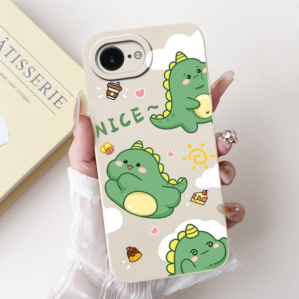 Funda For iPhone 16e A3212 A3409 A3410 A3408 Back Cover For iPhone 16e Case Silicone Fashion Luxury Cute Cartoon Cool Boys Girls