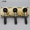 HV-02 Hand-Operated Pneumatic Valve: Three-Position Four-Way Switch, Manual Control with Cylinder Reversal.
