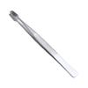 Stainless Steel Flat Mouth Eyelashes Tweezers Professional False Eyelash Aids Eyebrow Pliers Straight/Elbow Eyelash Extension