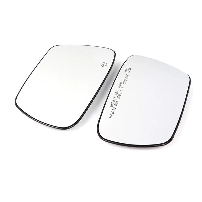 Left Right Side Heated Mirror Glass LH RH Replacement for Jeep Grand Cherokee 2005-2010 5142875AA, CH1324102 5142874AA,CH1325102