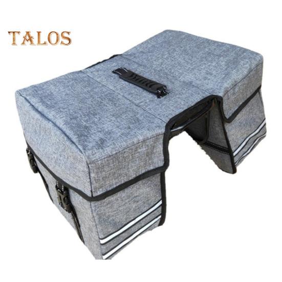 

Сумка для заднего багажника велосипеда 25 л, большая вместимость, светоотражающая, жесткая, для шоссейного и горного велосипеда, багажник, сумка для хранения на заднем сиденье велосипеда серый