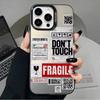 Sticker Label Element Pattern Phone Case For Xiaomi Mi Poco X6Pro X6 X7 X5 Pro Mi Poco F7 F6 F5 Pro Back Cover