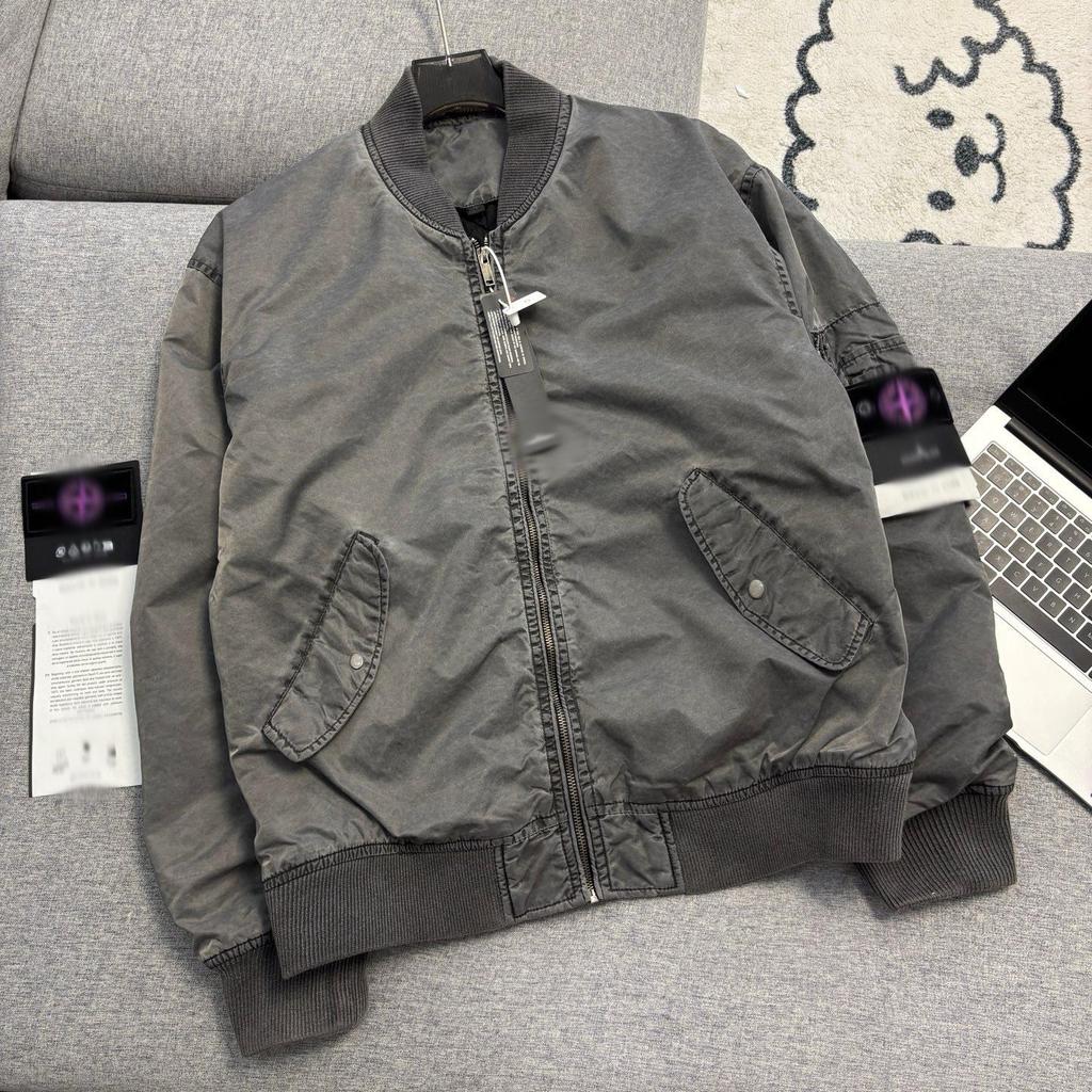Unisex Autumn/Winter Cotton Pilot Jacket - Casual Warm Baseball Coat
