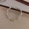 Mercury's French Retro Style Pearl Bracelet Light Luxury Niche Design High-end Exquisite Versatile Beaded Jewelry