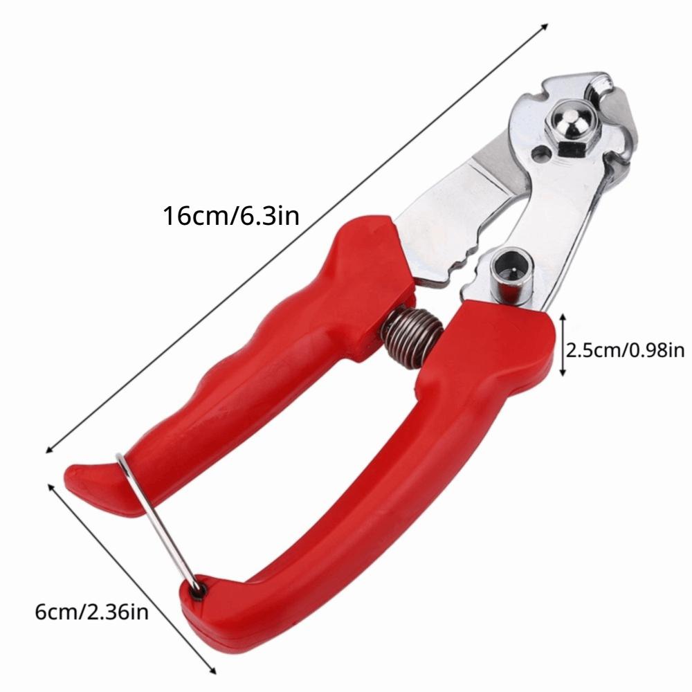 Carbon Steel Bicycle Cable Cutter Heavy Duty Wire Rope Cutter  for Bicycle Repair