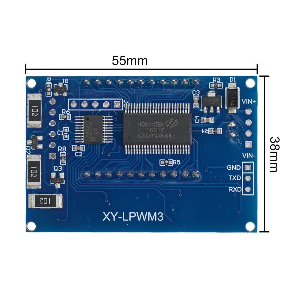 3 Channel For PWM Output Signal Generator with LCD Display for Motor Control and Circuit Applications 1Hz~150KHz