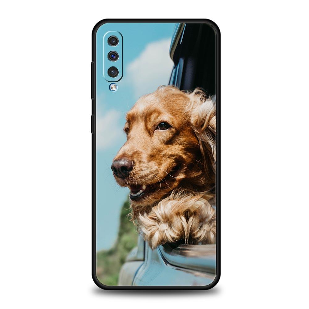 Cocker Spaniels Dog Lovely Case For Samsung A54 A52 A24 A14 A50 A72 A70 A30 A40 A20S A20E A02S A12 A22 A34 A42 A32 5G A04s Cover