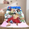 Anime Pirate Adventure All-Season Versatile Travel Blanket Compact Suitable for Office Nap & Outdoor Camping LXR157