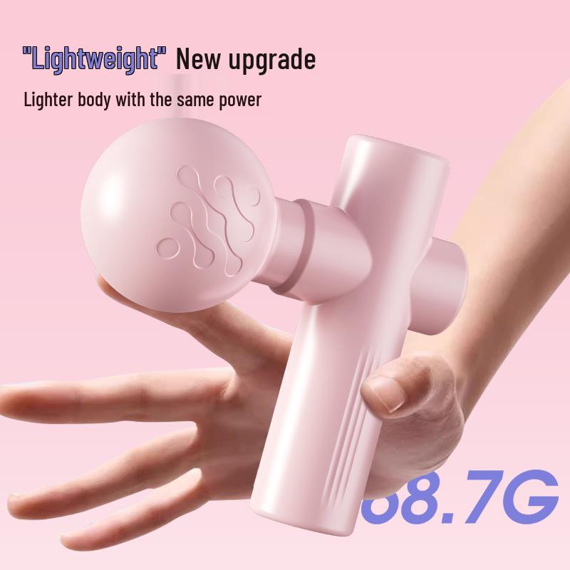 Compact Fascia Handheld Muscle Massager - Portable Electric Neck and Fitness Vibration Gun