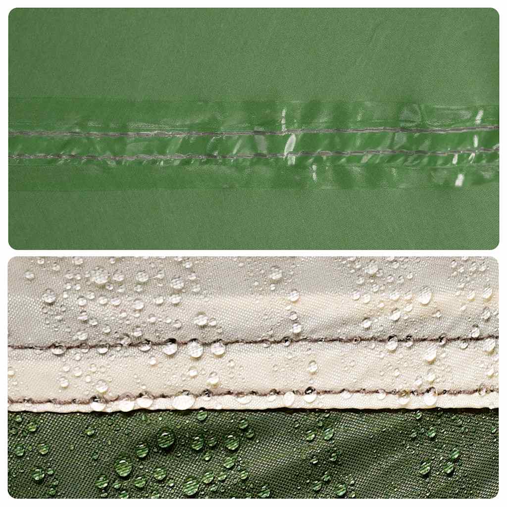 Tunnel Tent for 4 Persons Green Waterproof