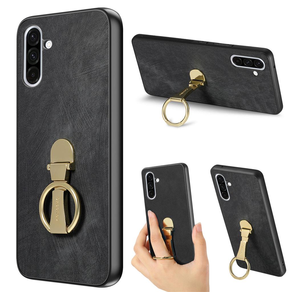 For Samsung Galaxy A36 5G Case CASENEO D22 Folding Kickstand Retro Leather Back Phone Cover