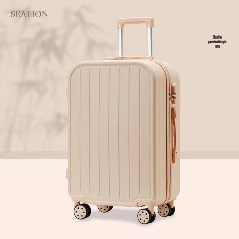 Durable 20-inch Silent Trolley Suitcase for Women and Men