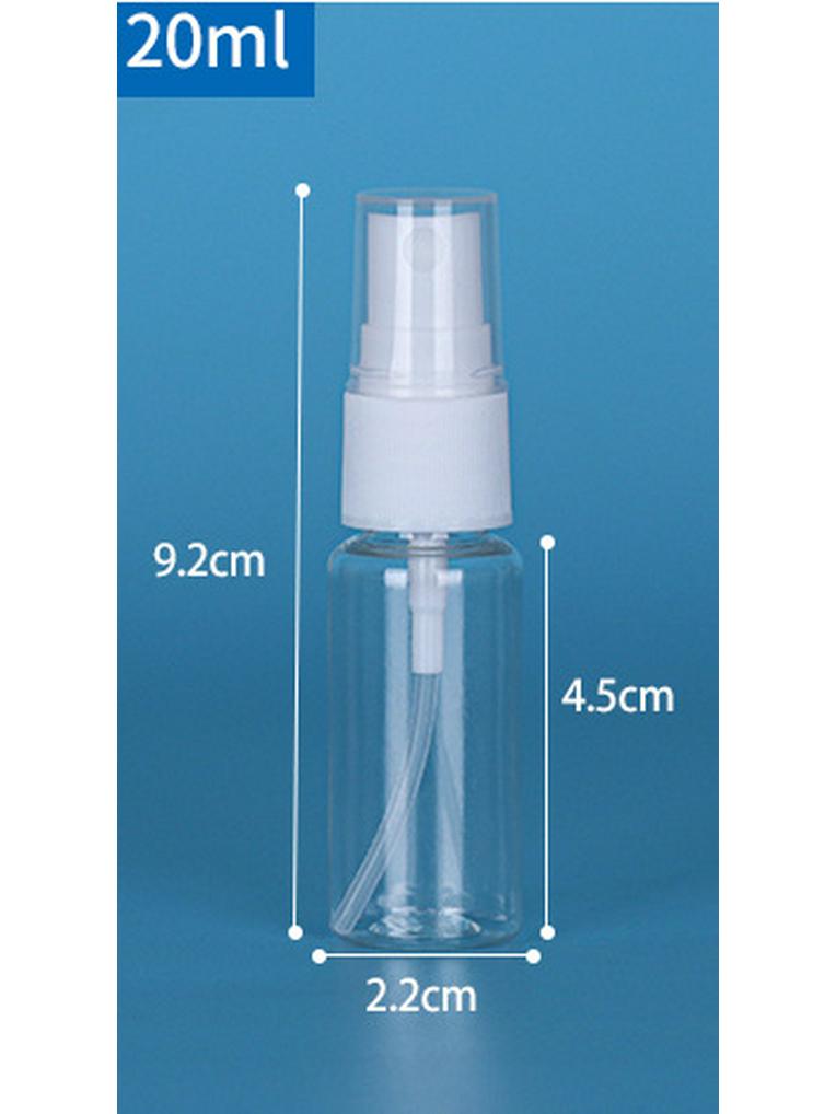 Transparent PET Spray Bottle for Cosmetics - 30ml/50ml/100ml